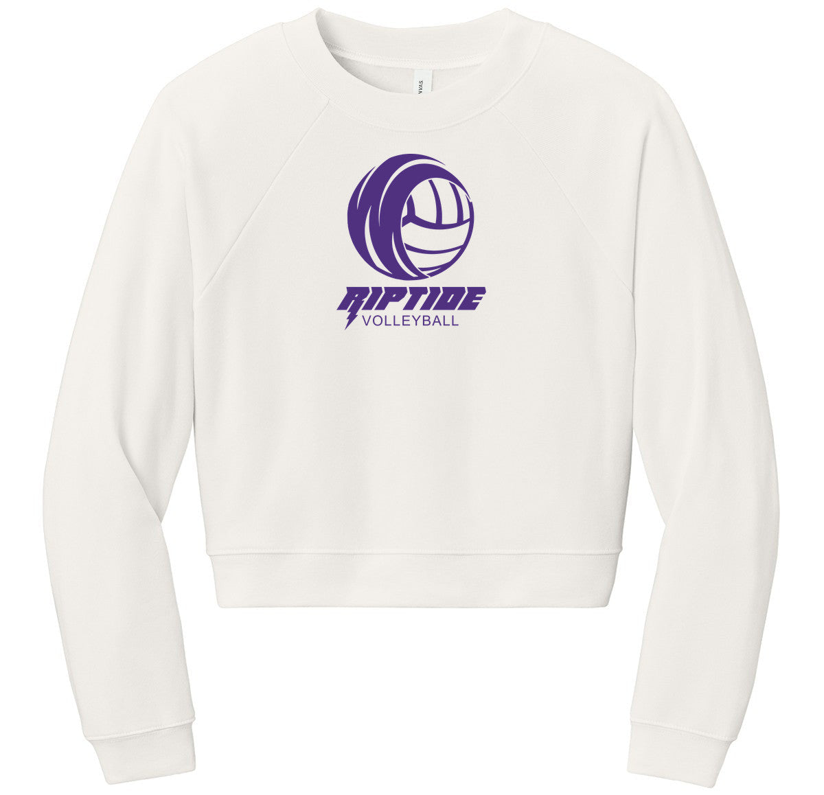 BELLA+CANVAS Women’s Raglan Sponge Fleece Crew