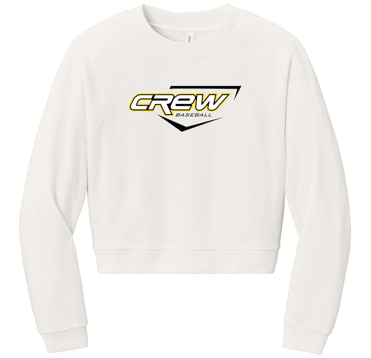 BELLA+CANVAS Women’s Raglan Sponge Fleece Crew