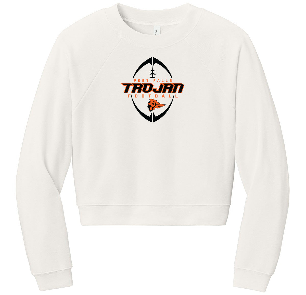 BELLA+CANVAS Women’s Raglan Sponge Fleece Crew