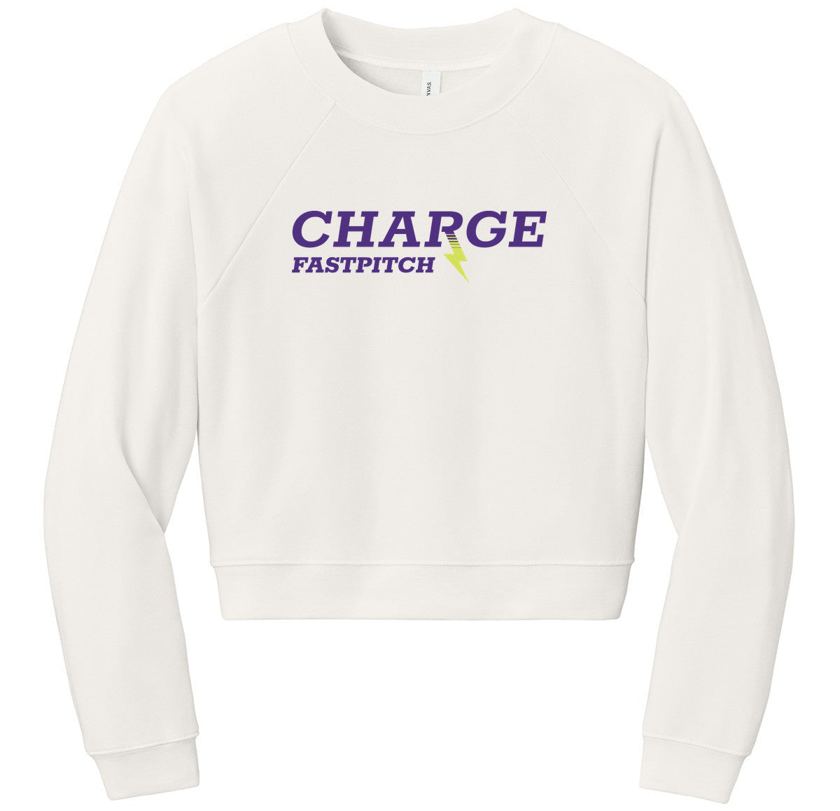 BELLA+CANVAS Women’s Raglan Sponge Fleece Crew