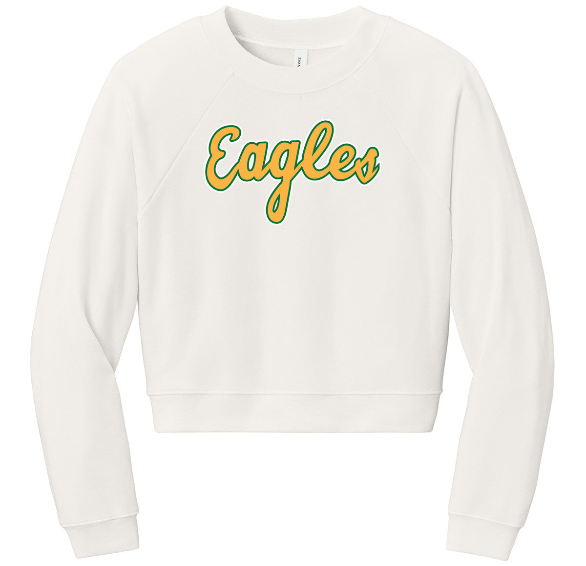 BELLA+CANVAS Women’s Raglan Sponge Fleece Crew