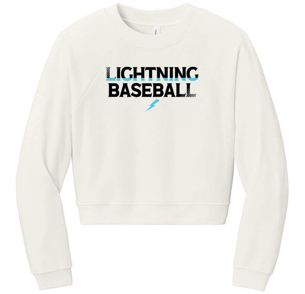 BELLA+CANVAS Women’s Raglan Sponge Fleece Crew