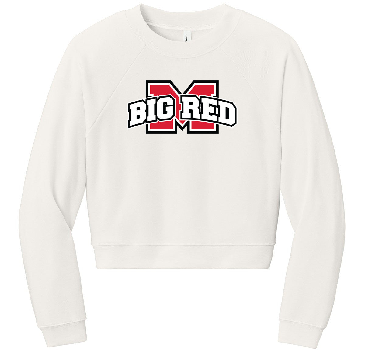 BELLA+CANVAS Women’s Raglan Sponge Fleece Crew