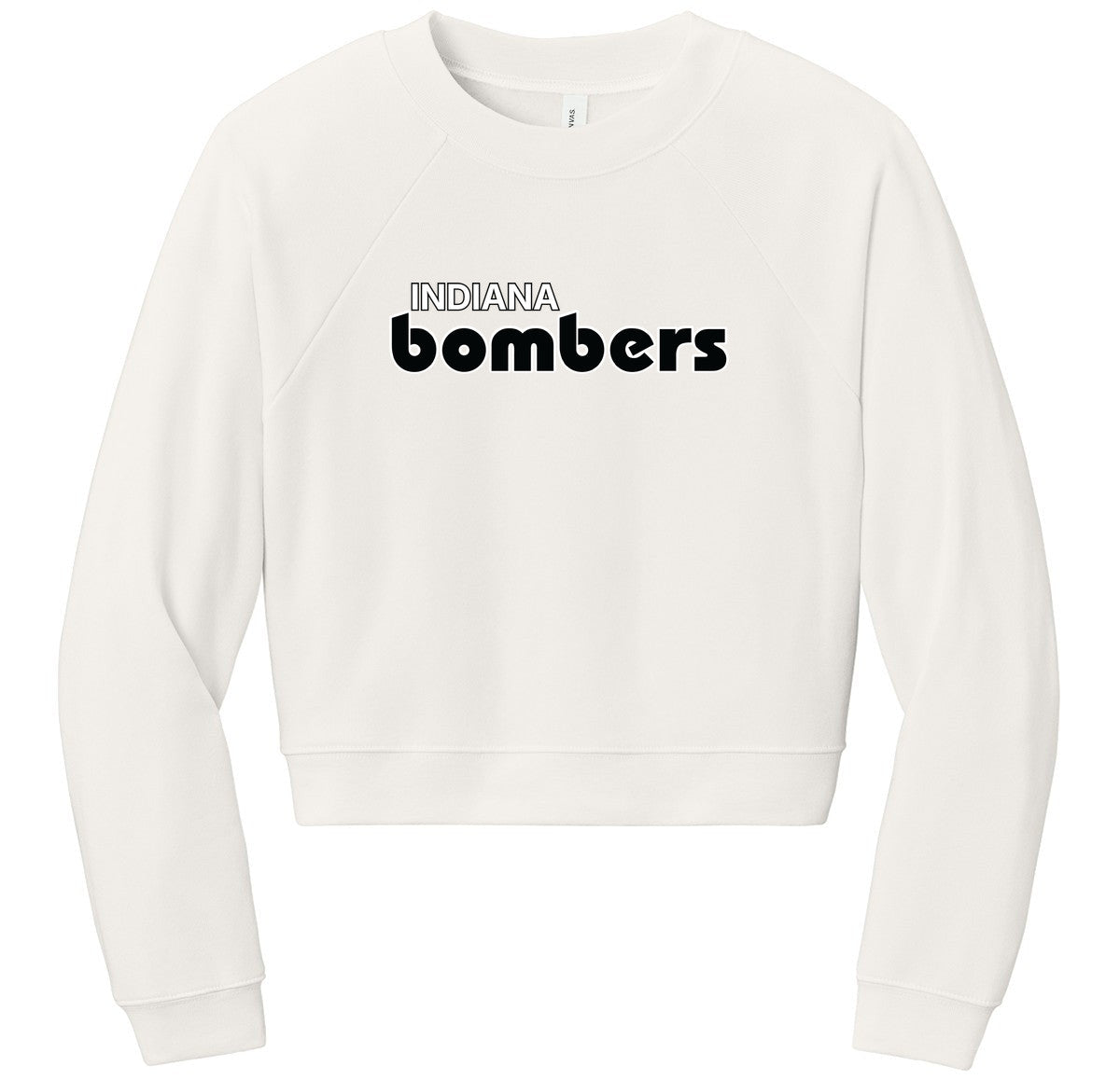 BELLA+CANVAS Women’s Raglan Sponge Fleece Crew