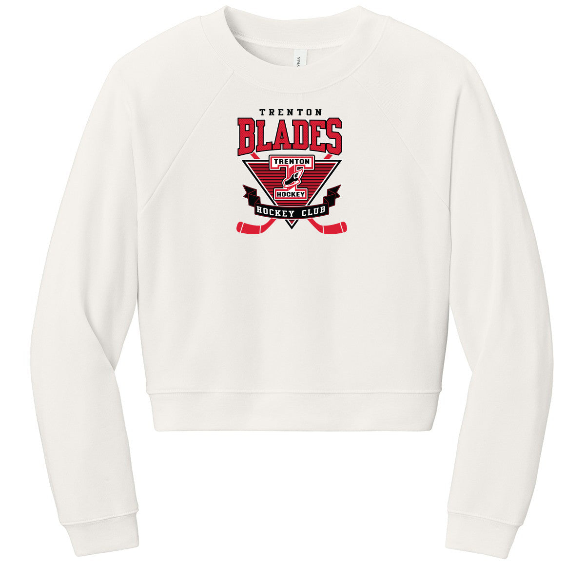 BELLA+CANVAS Women’s Raglan Sponge Fleece Crew