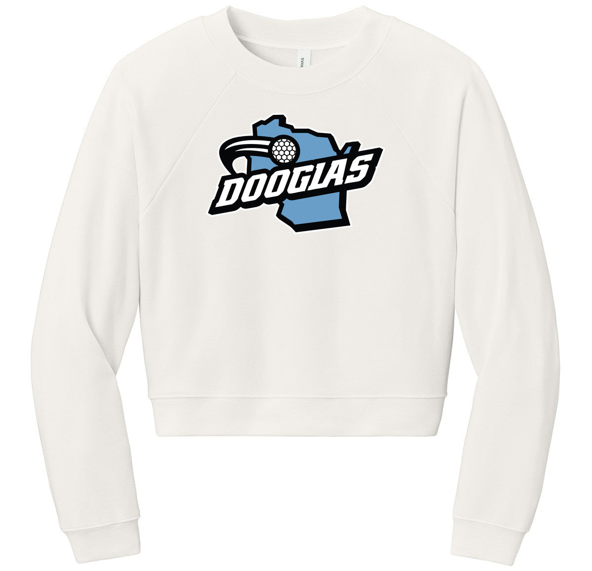 BELLA+CANVAS Women’s Raglan Sponge Fleece Crew
