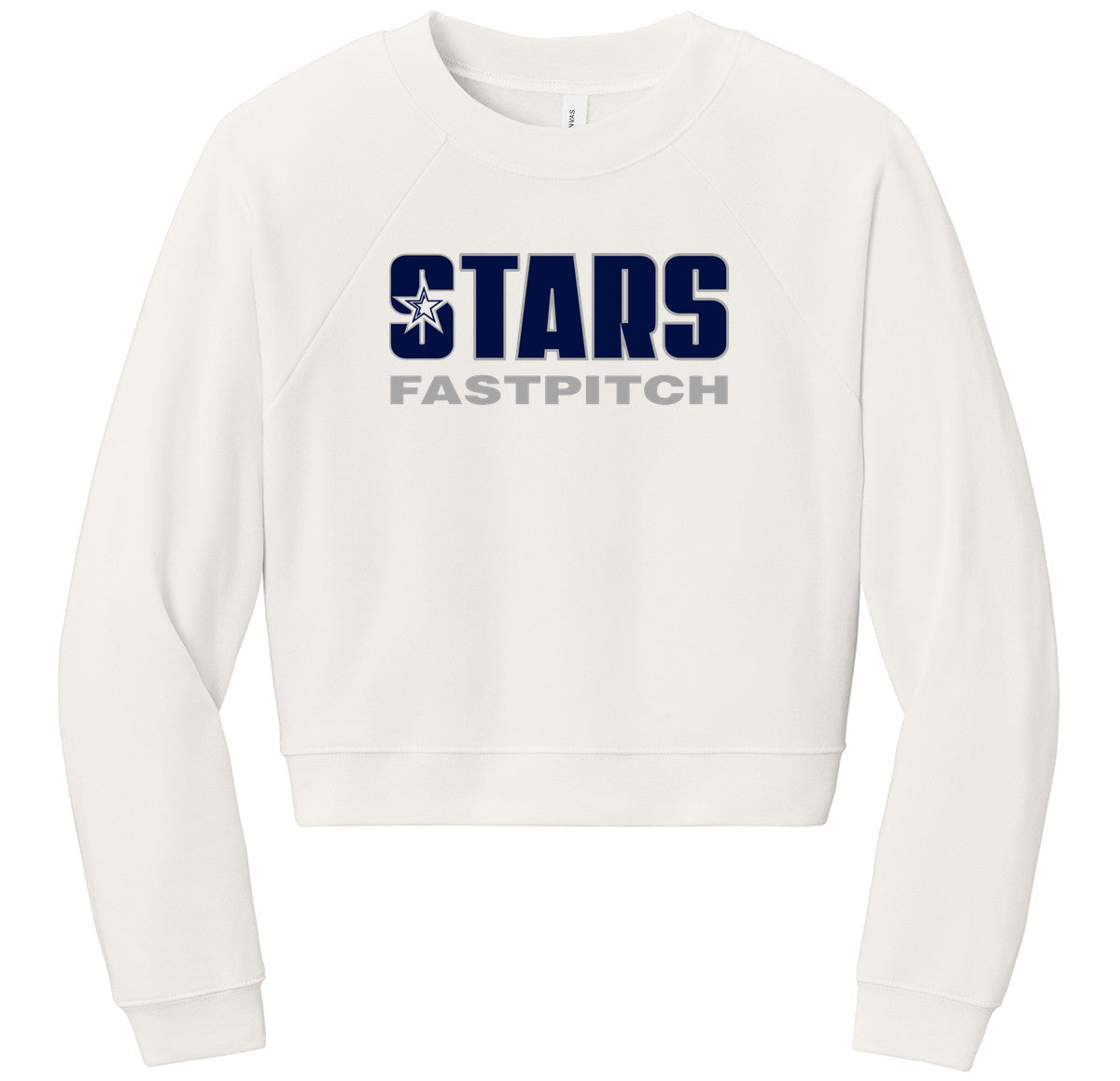BELLA+CANVAS Women’s Raglan Sponge Fleece Crew