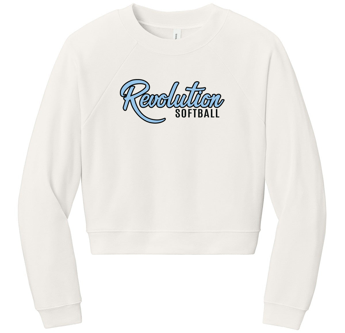 BELLA+CANVAS Women’s Raglan Sponge Fleece Crew