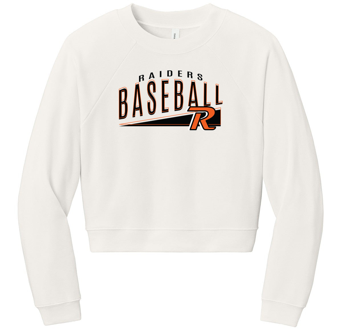 BELLA+CANVAS Women’s Raglan Sponge Fleece Crew