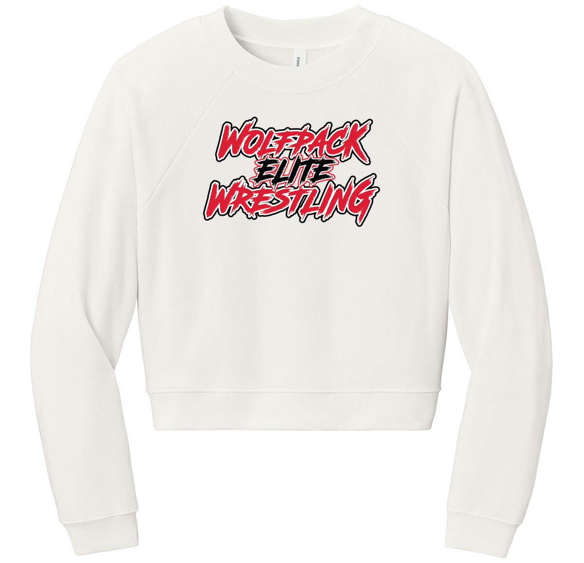 BELLA+CANVAS Women’s Raglan Sponge Fleece Crew