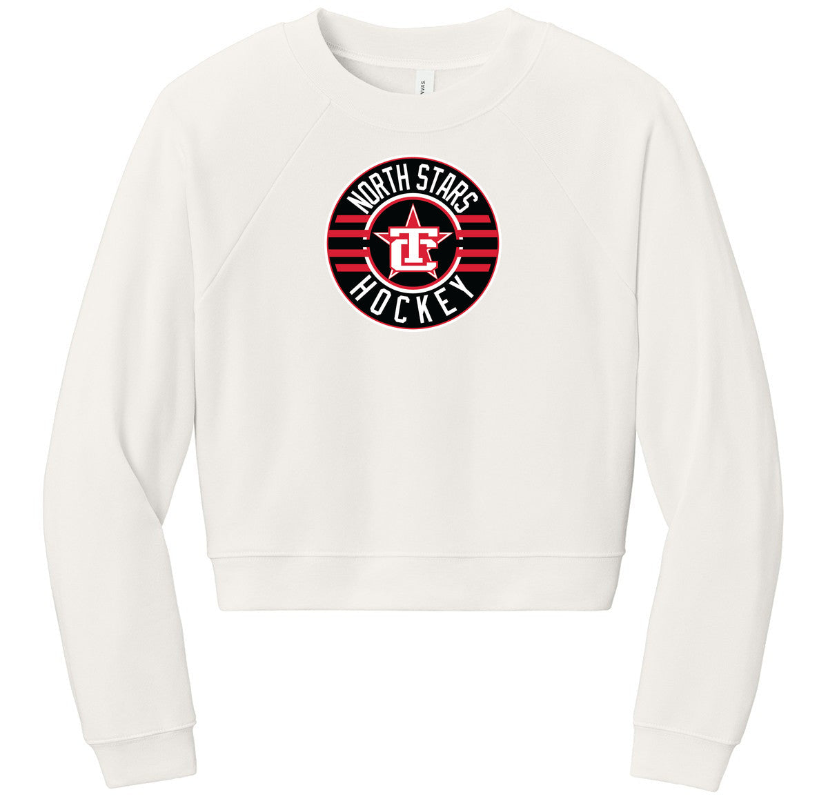 BELLA+CANVAS Women’s Raglan Sponge Fleece Crew