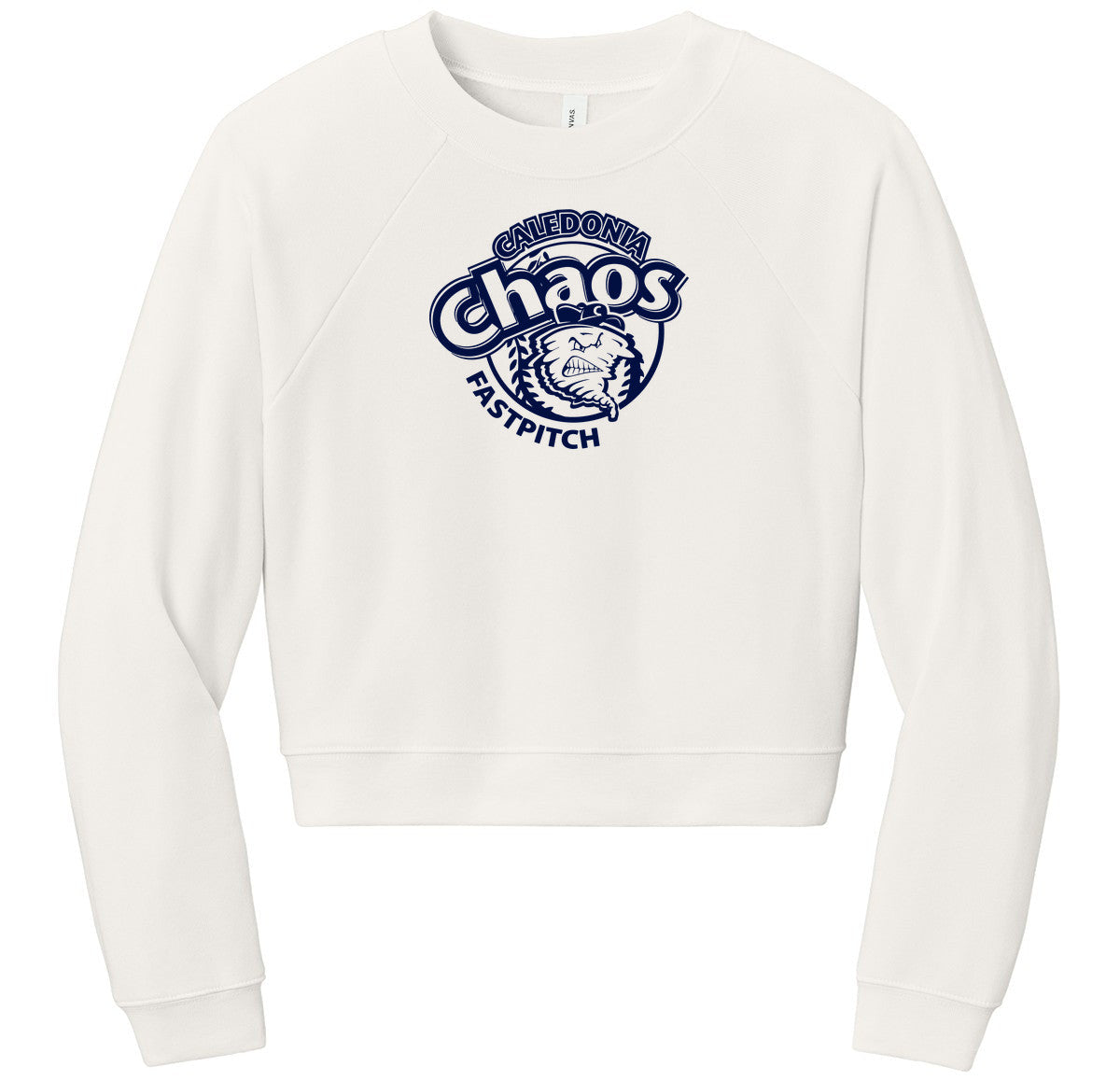 BELLA+CANVAS Women’s Raglan Sponge Fleece Crew