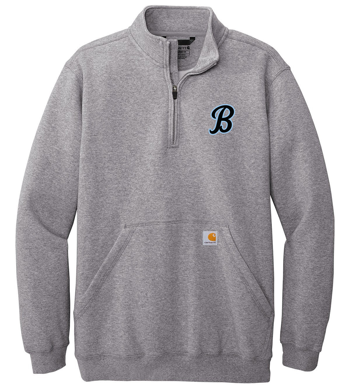 Carhartt Midweight 1/4-Zip Mock Neck Sweatshirt