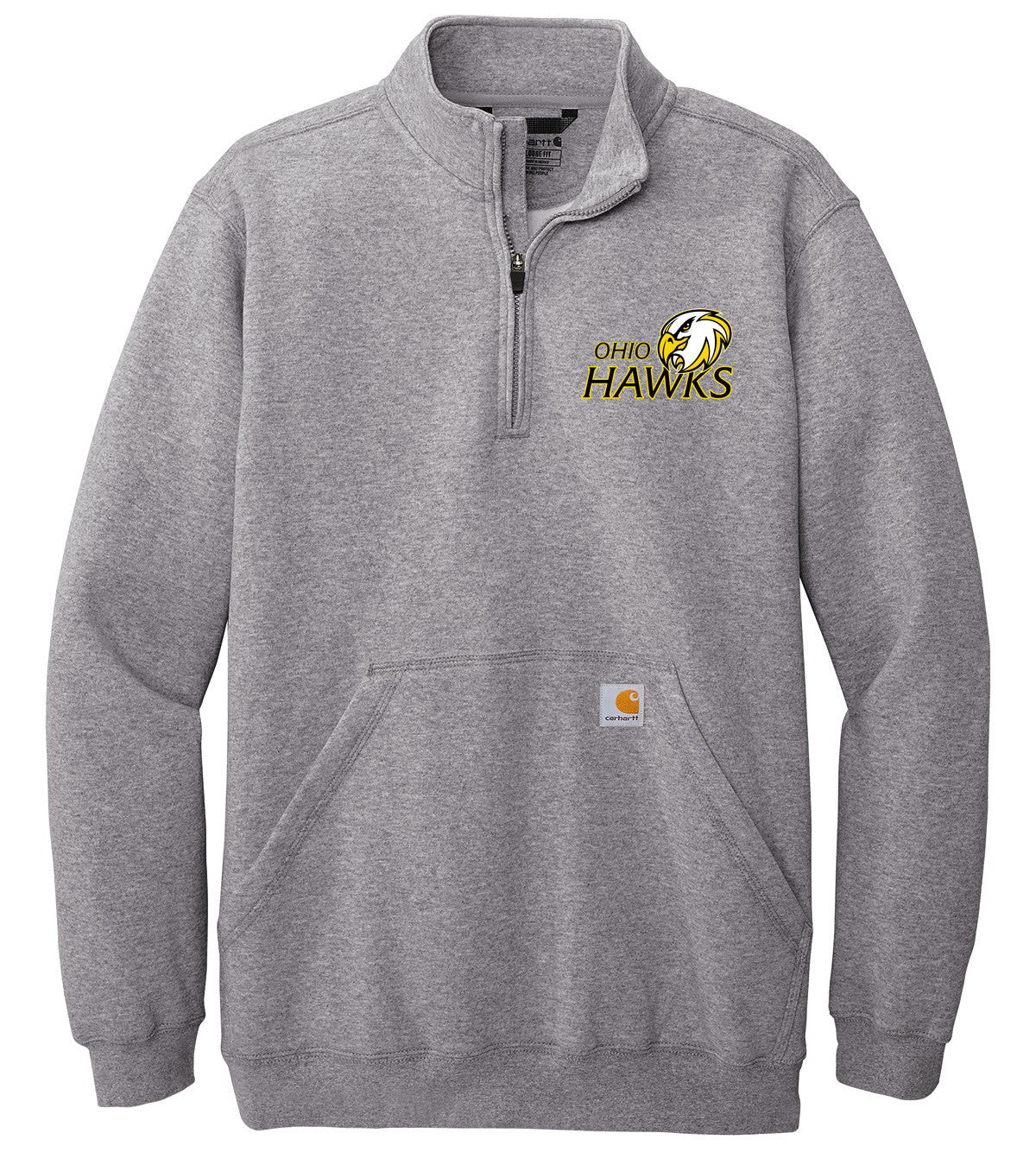 Carhartt Midweight 1/4-Zip Mock Neck Sweatshirt
