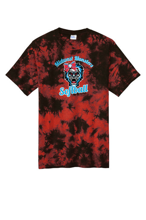 Crystal Tie-Dye Tee - Lady Monsters