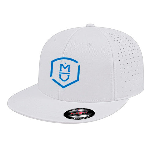 Flexfit Perforated Performance Cap - MU White