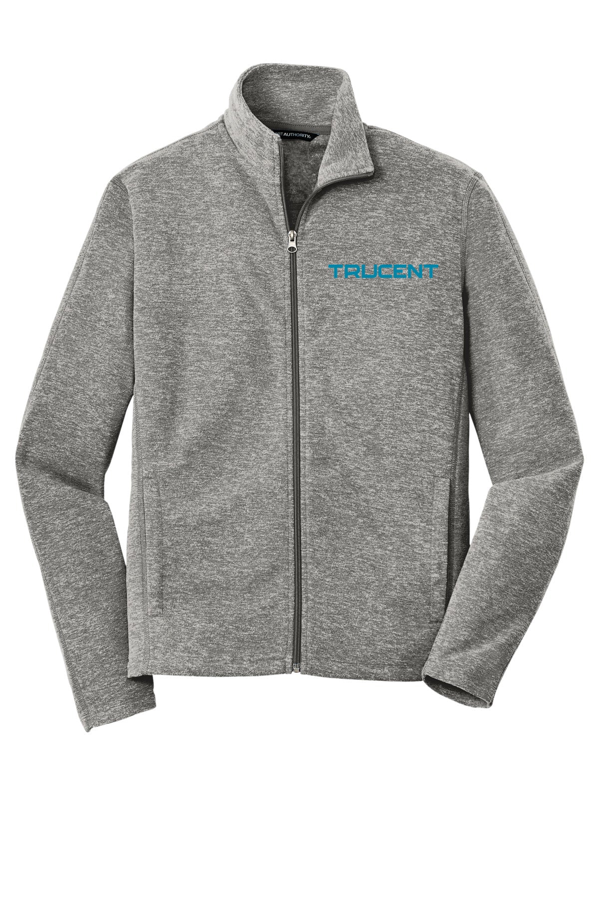 Heather Microfleece Full-Zip Jacket