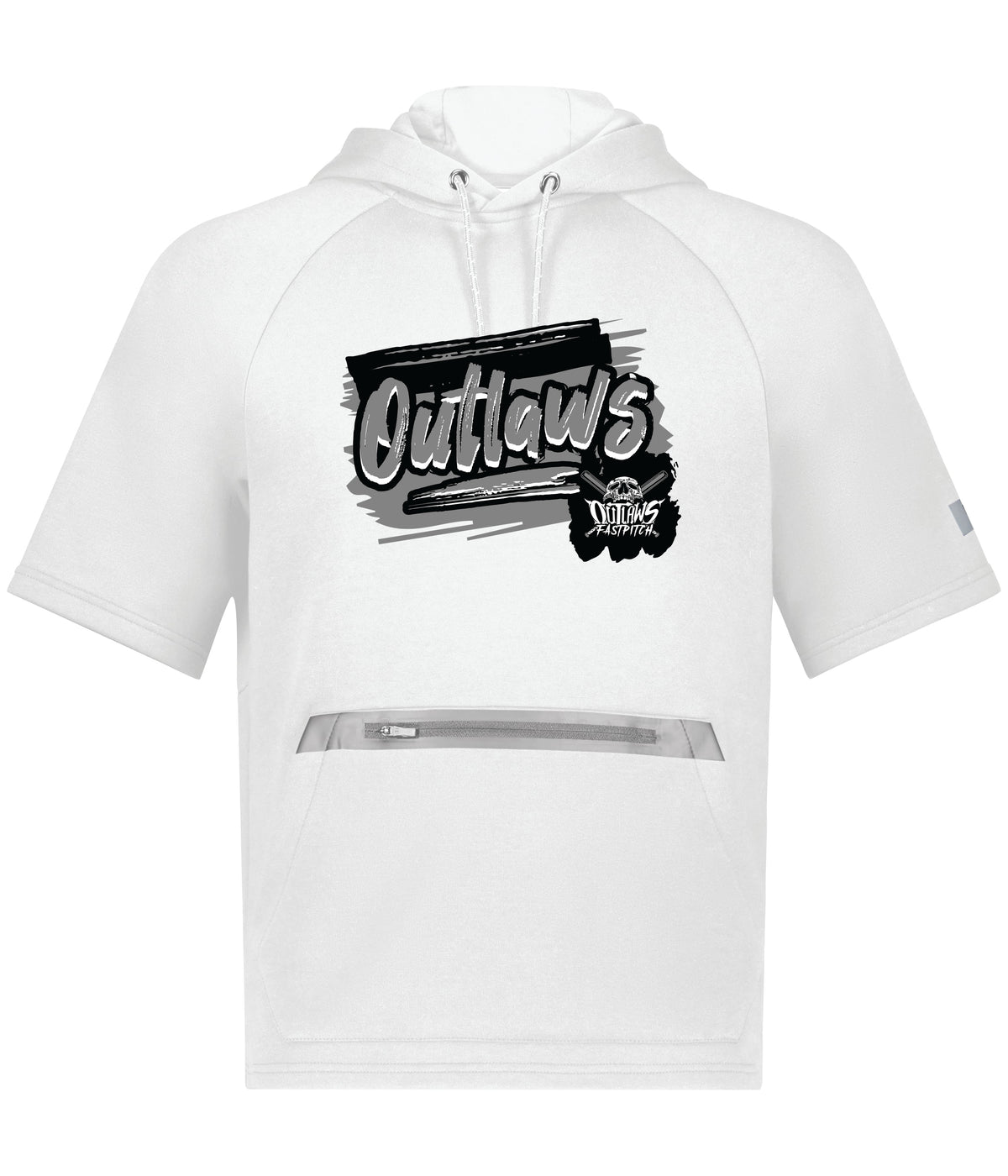 Legend Short Sleeve Tech Fleece Hoodie
