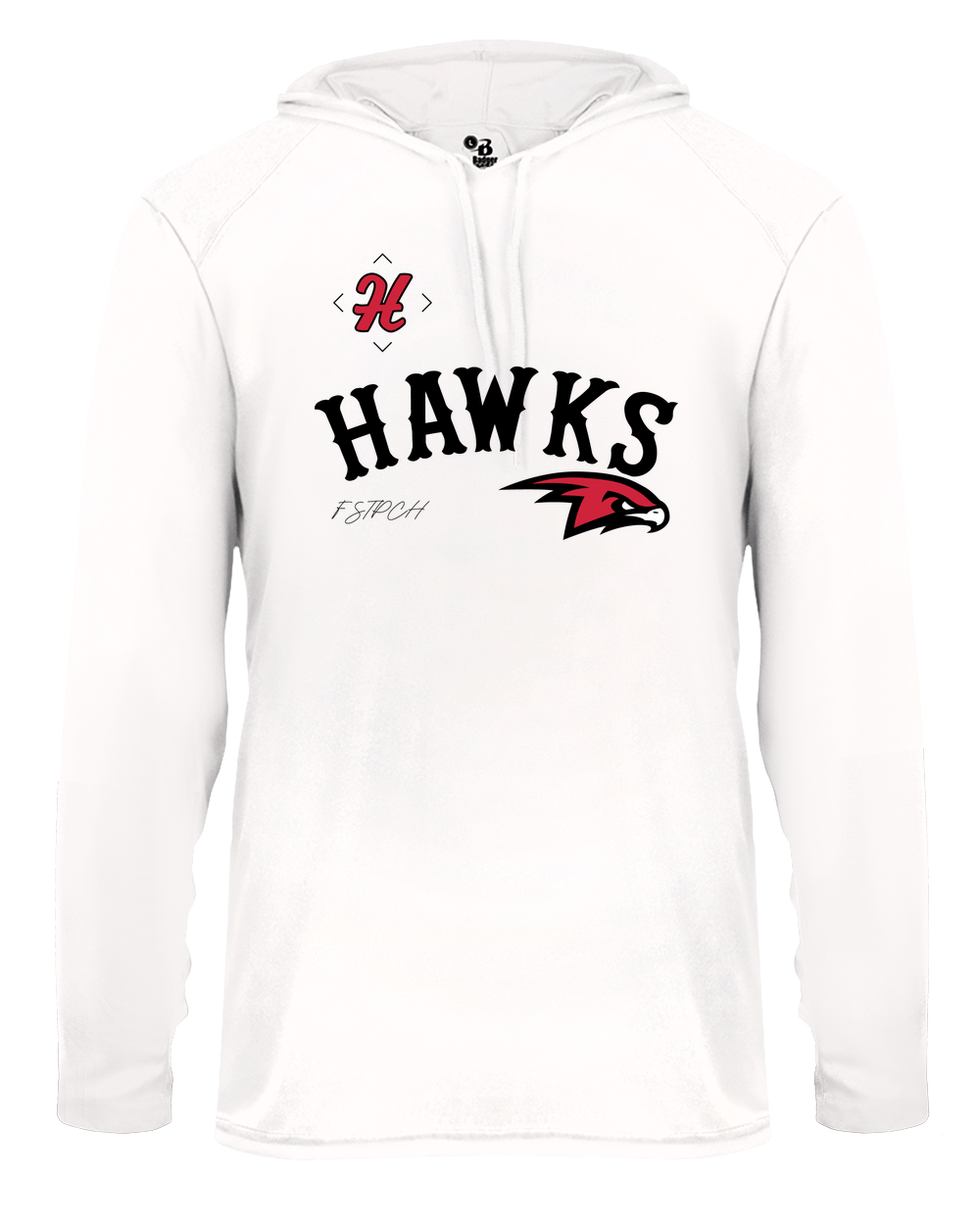 Long Sleeve Hooded Dri-Fit Tee