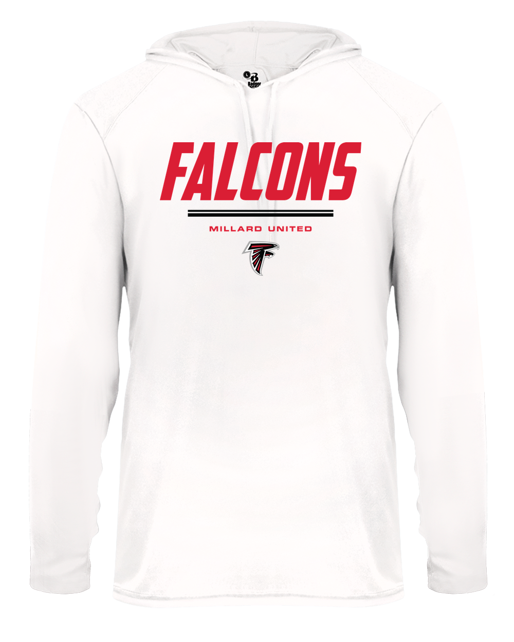 Long Sleeve Hooded Dri-Fit Tee