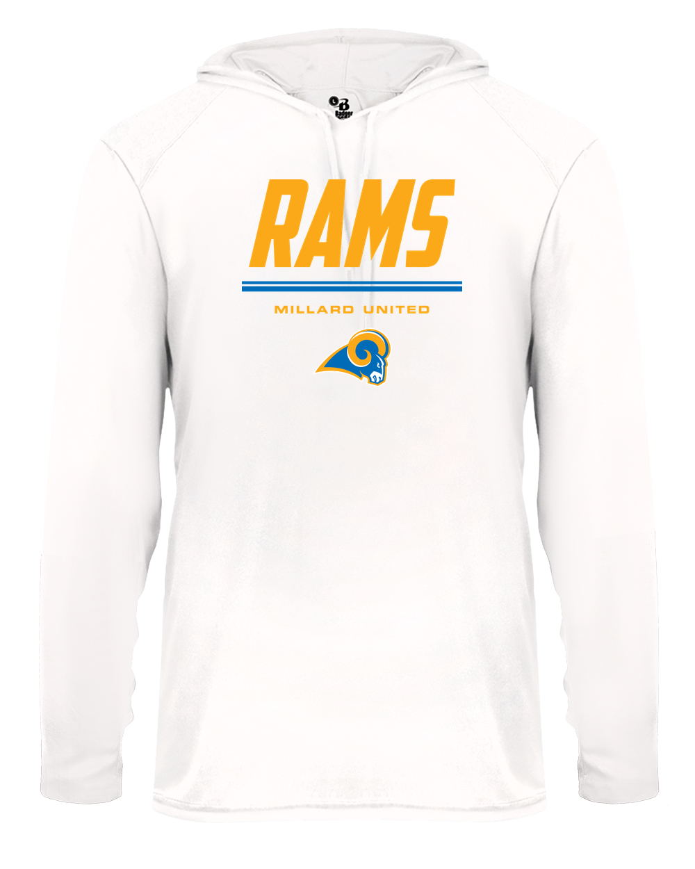 Long Sleeve Hooded Dri-Fit Tee
