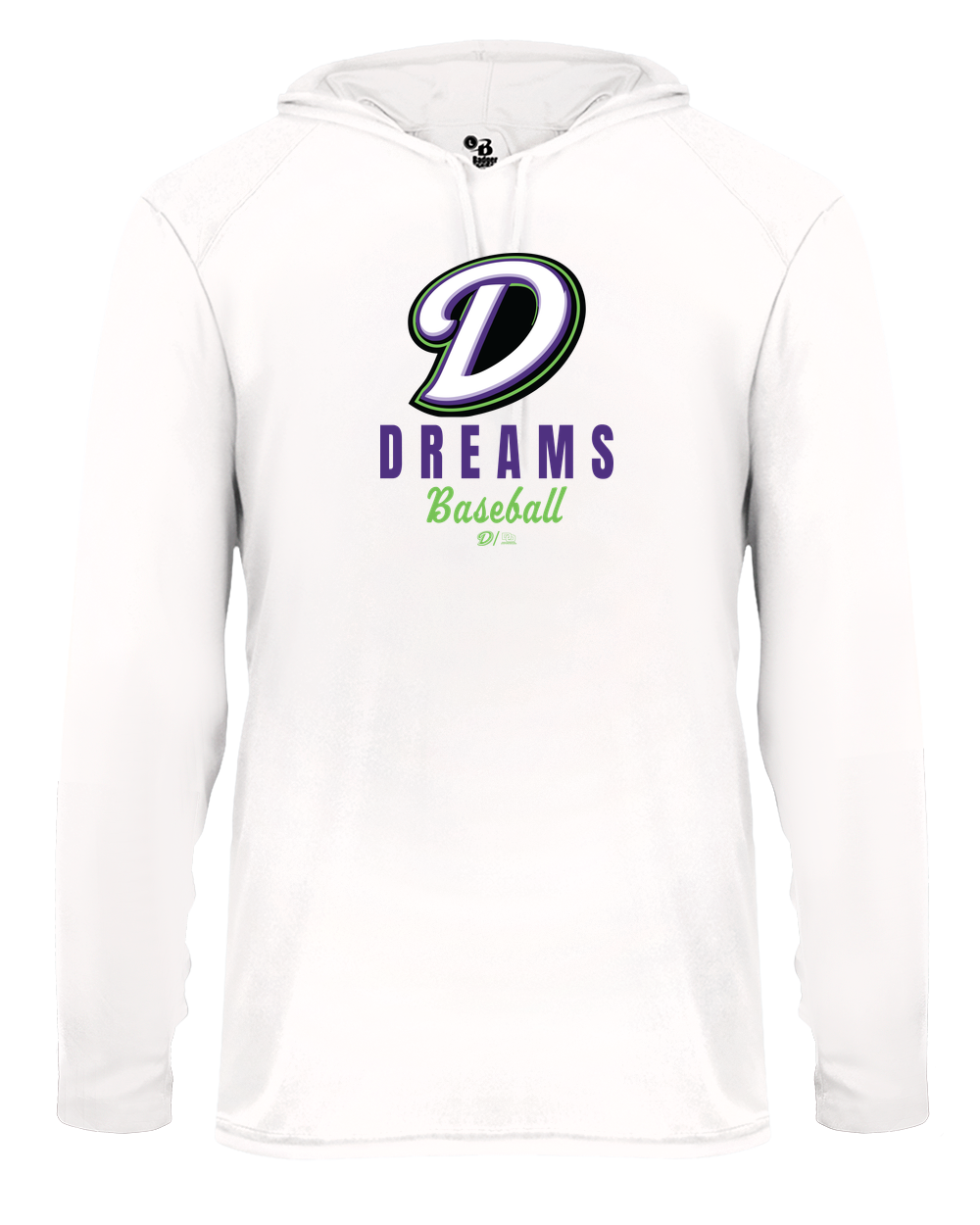 Long Sleeve Hooded Dri-Fit Tee