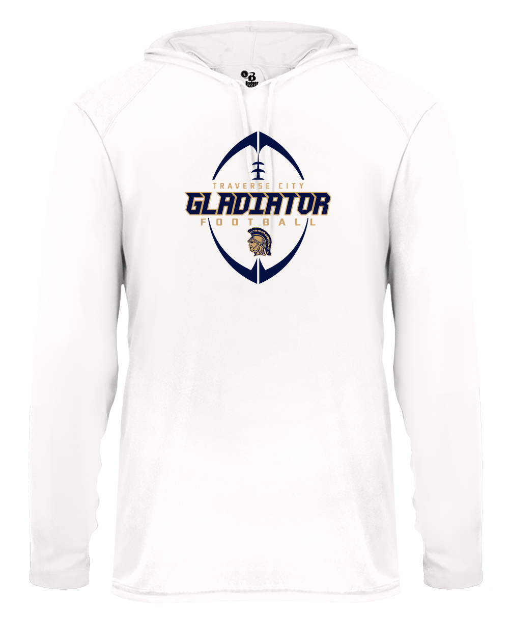 Long Sleeve Hooded Dri-Fit Tee