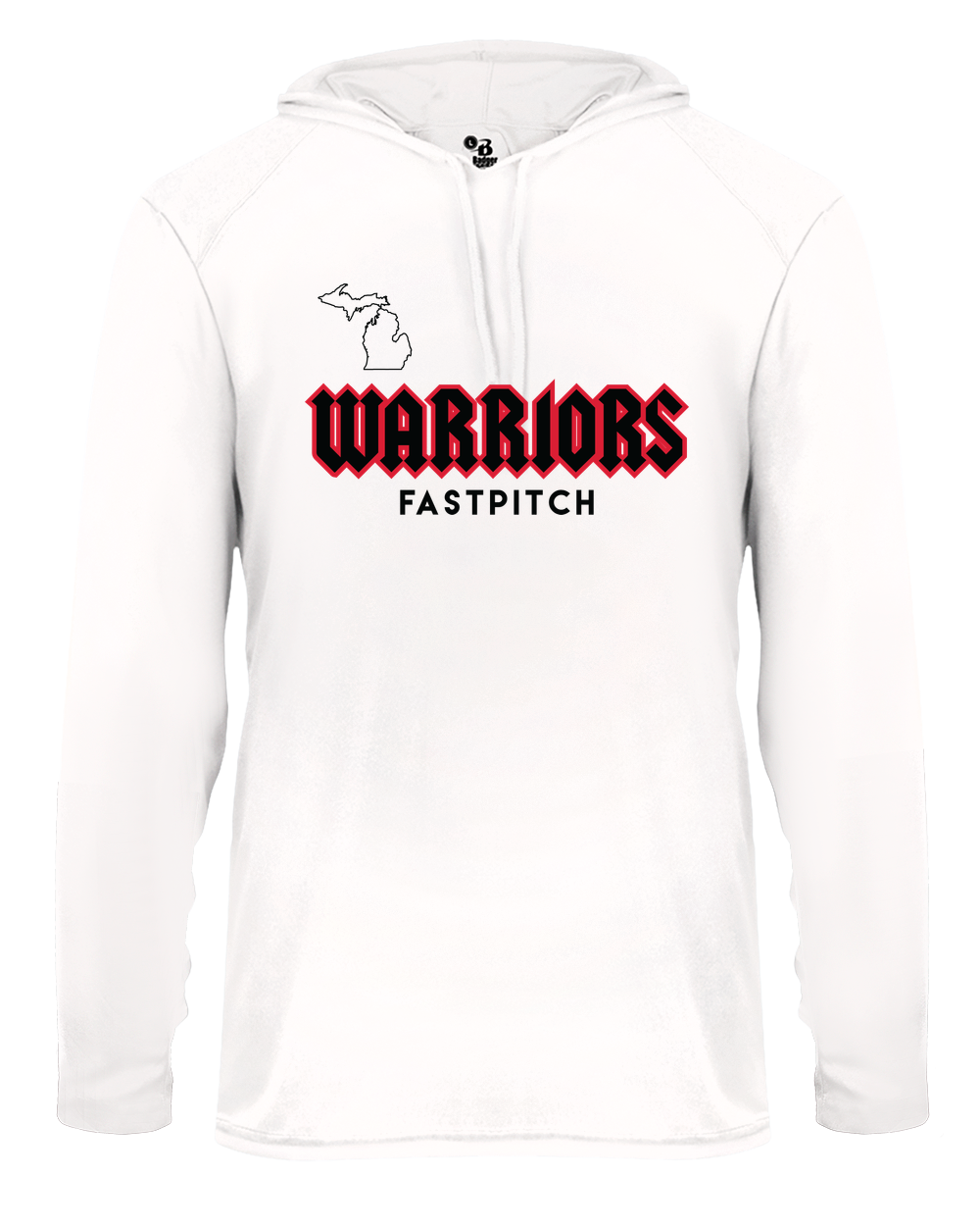 Long Sleeve Hooded Dri-Fit Tee