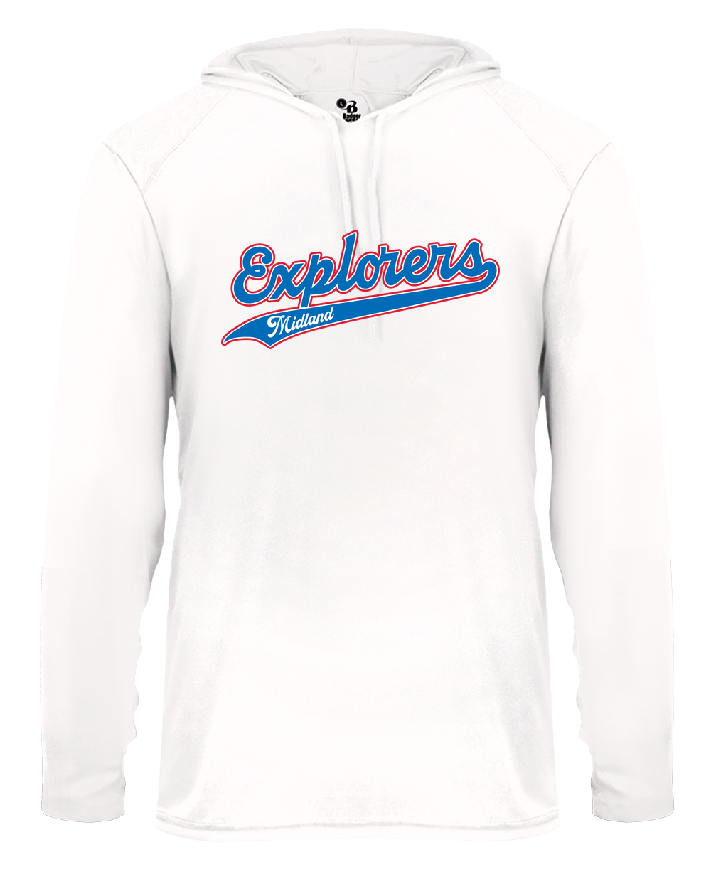 Long Sleeve Hooded Dri-Fit Tee