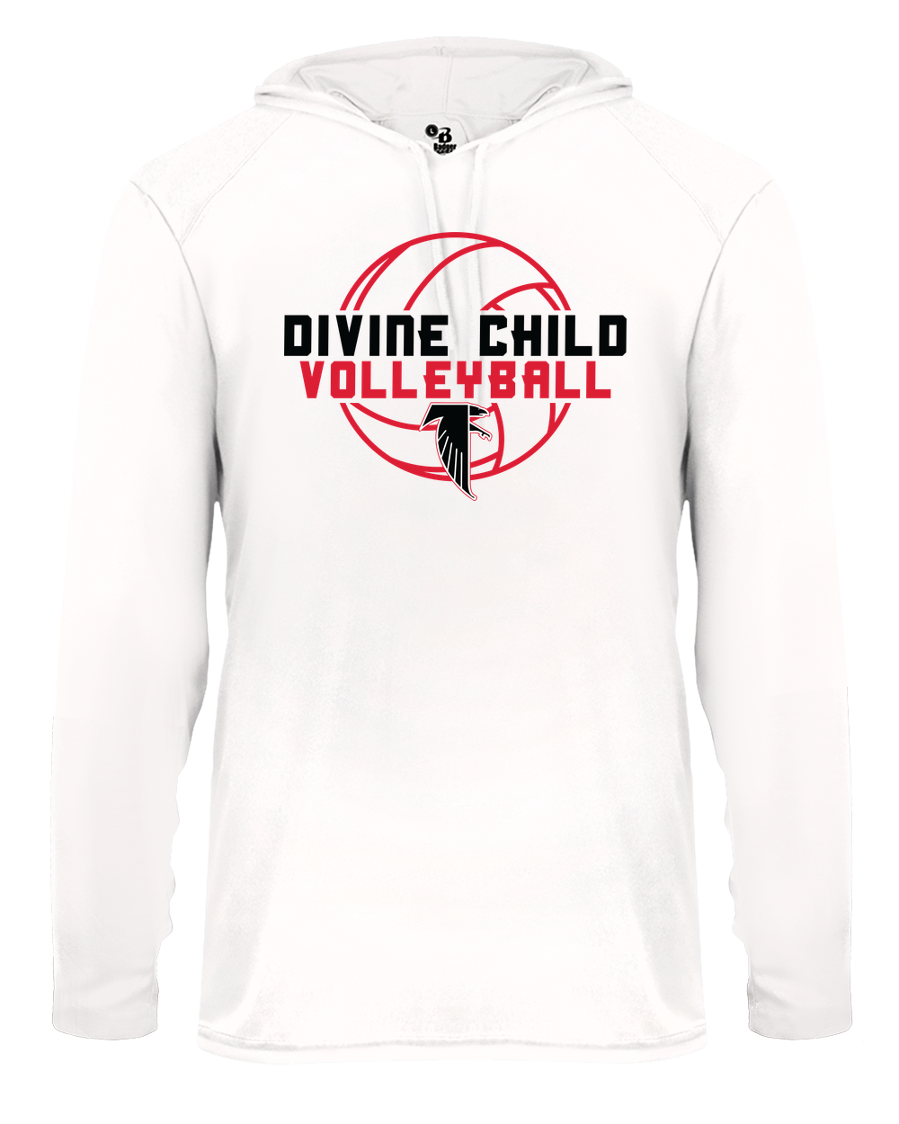 Long Sleeve Hooded Dri-Fit Tee