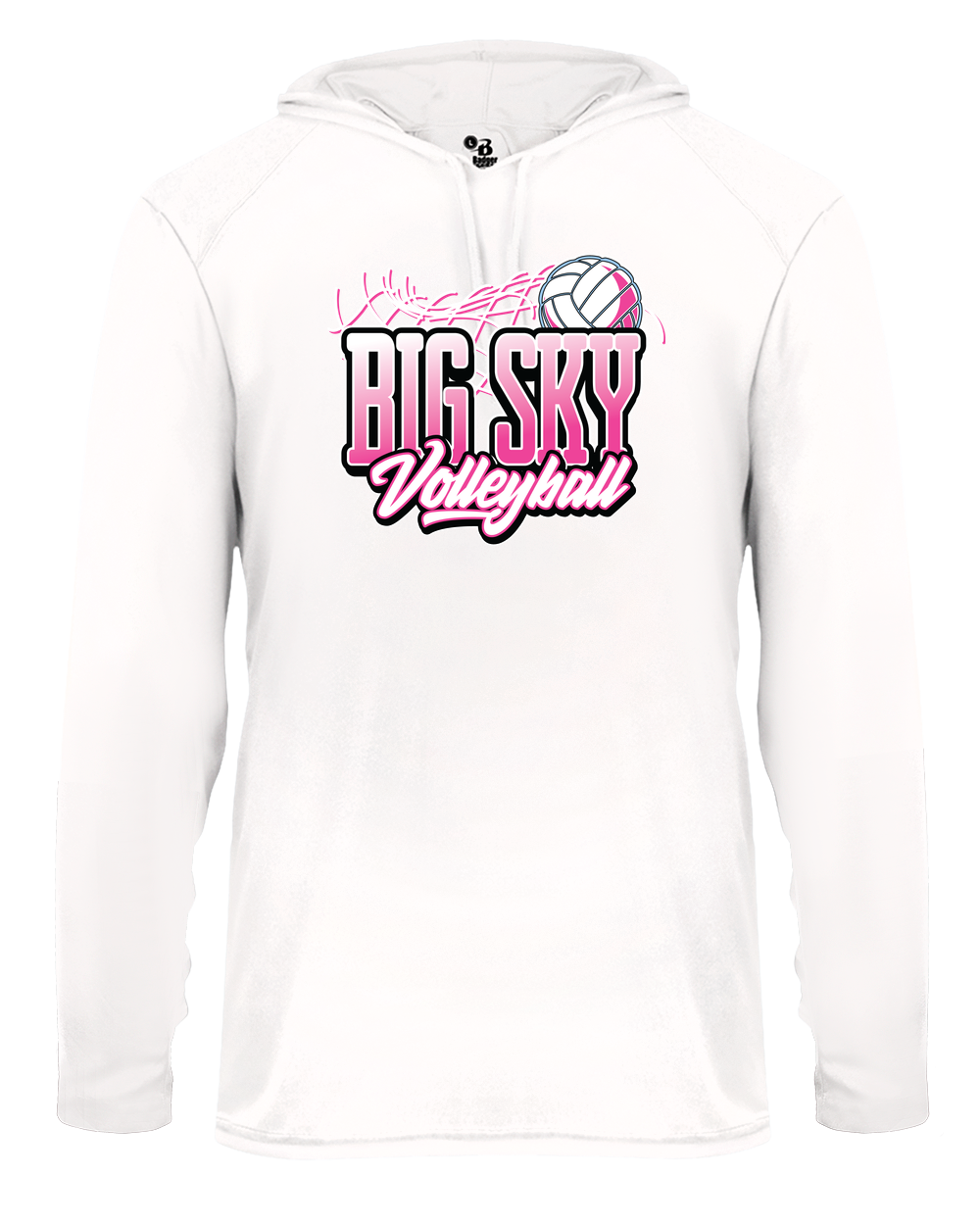 Long Sleeve Hooded Dri-Fit Tee