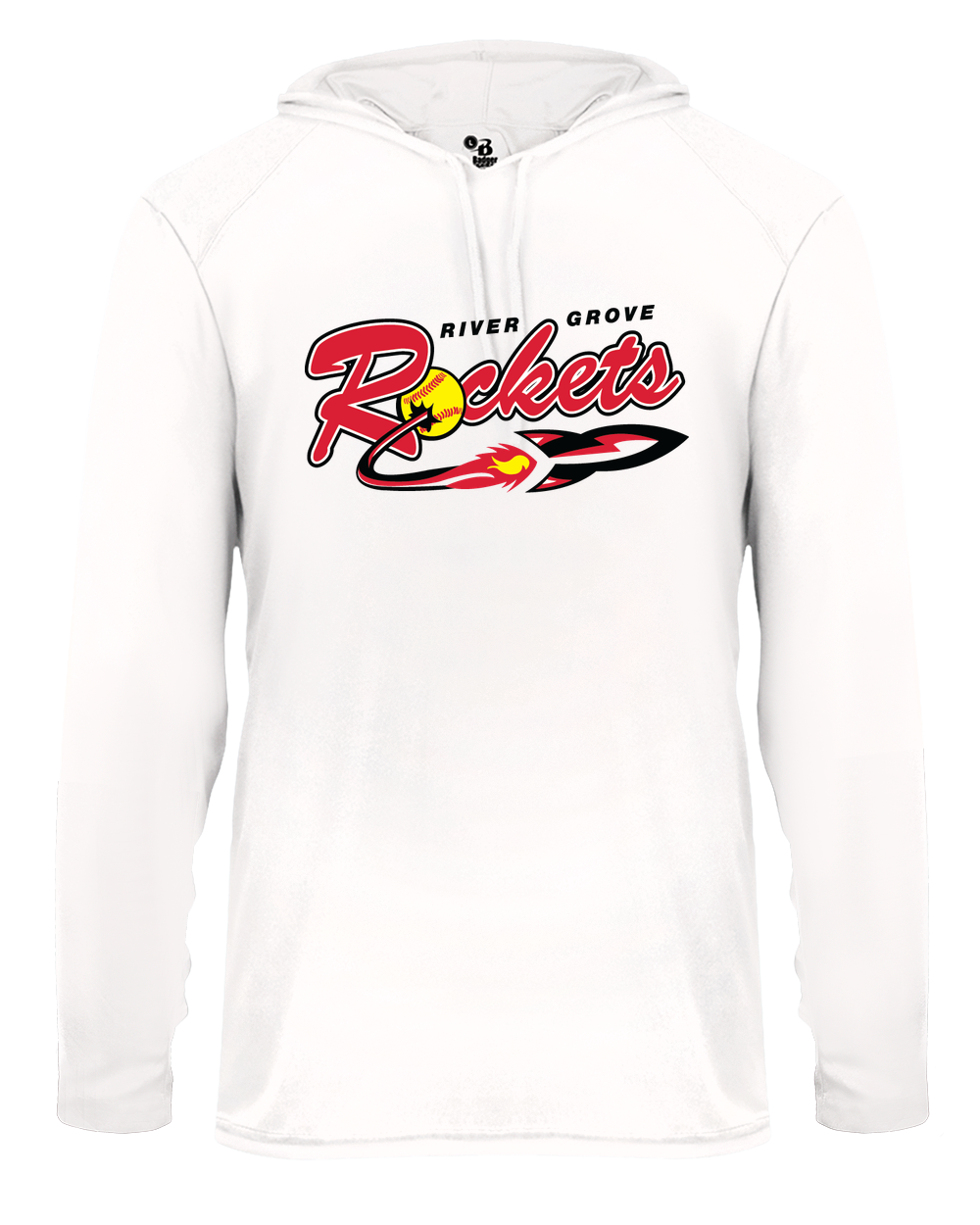 Long Sleeve Hooded Dri-Fit Tee