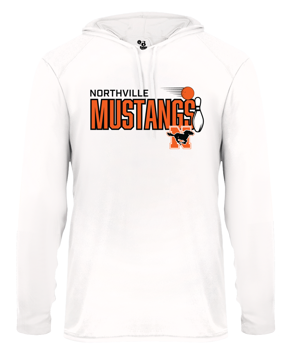 Long Sleeve Hooded Dri-Fit Tee