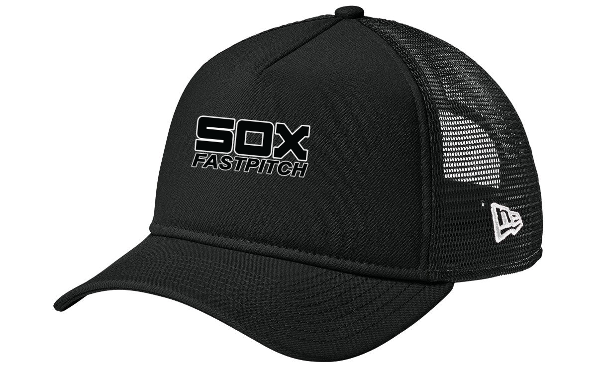 New Era A-Frame Snapback Mesh Back Cap