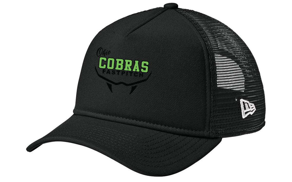 New Era A-Frame Snapback Mesh Back Cap