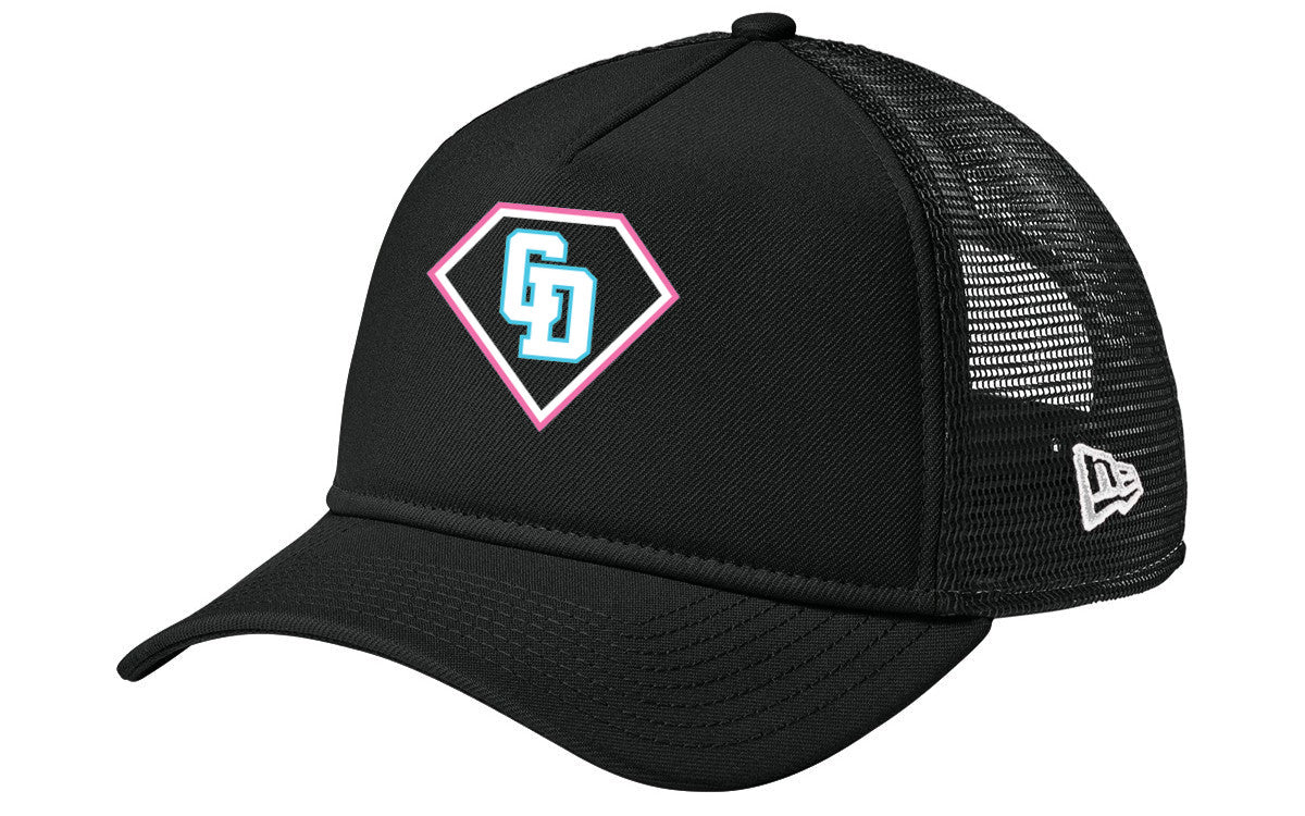 New Era A-Frame Snapback Mesh Back Cap