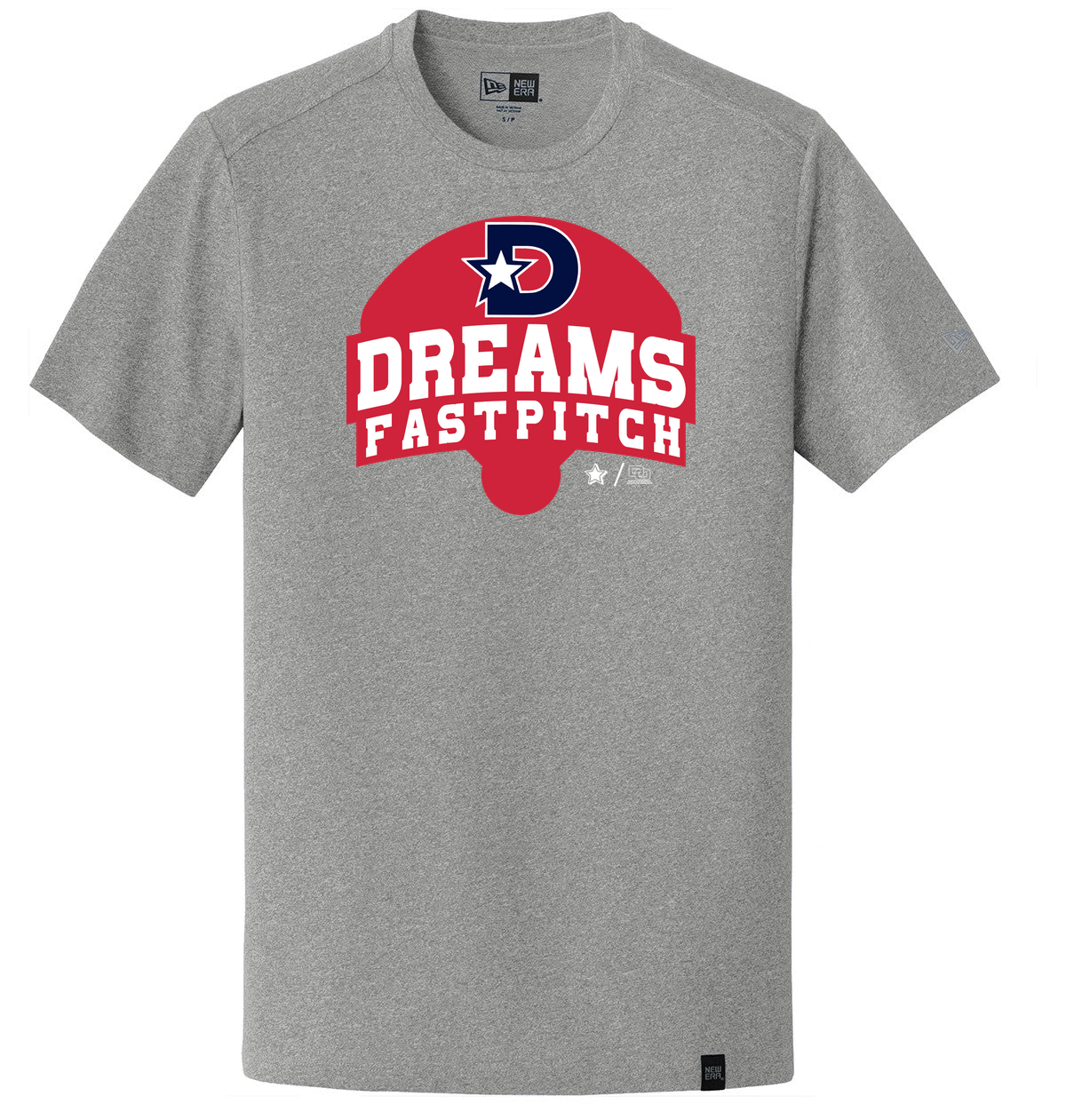 New Era Heritage Blend Crew Tee