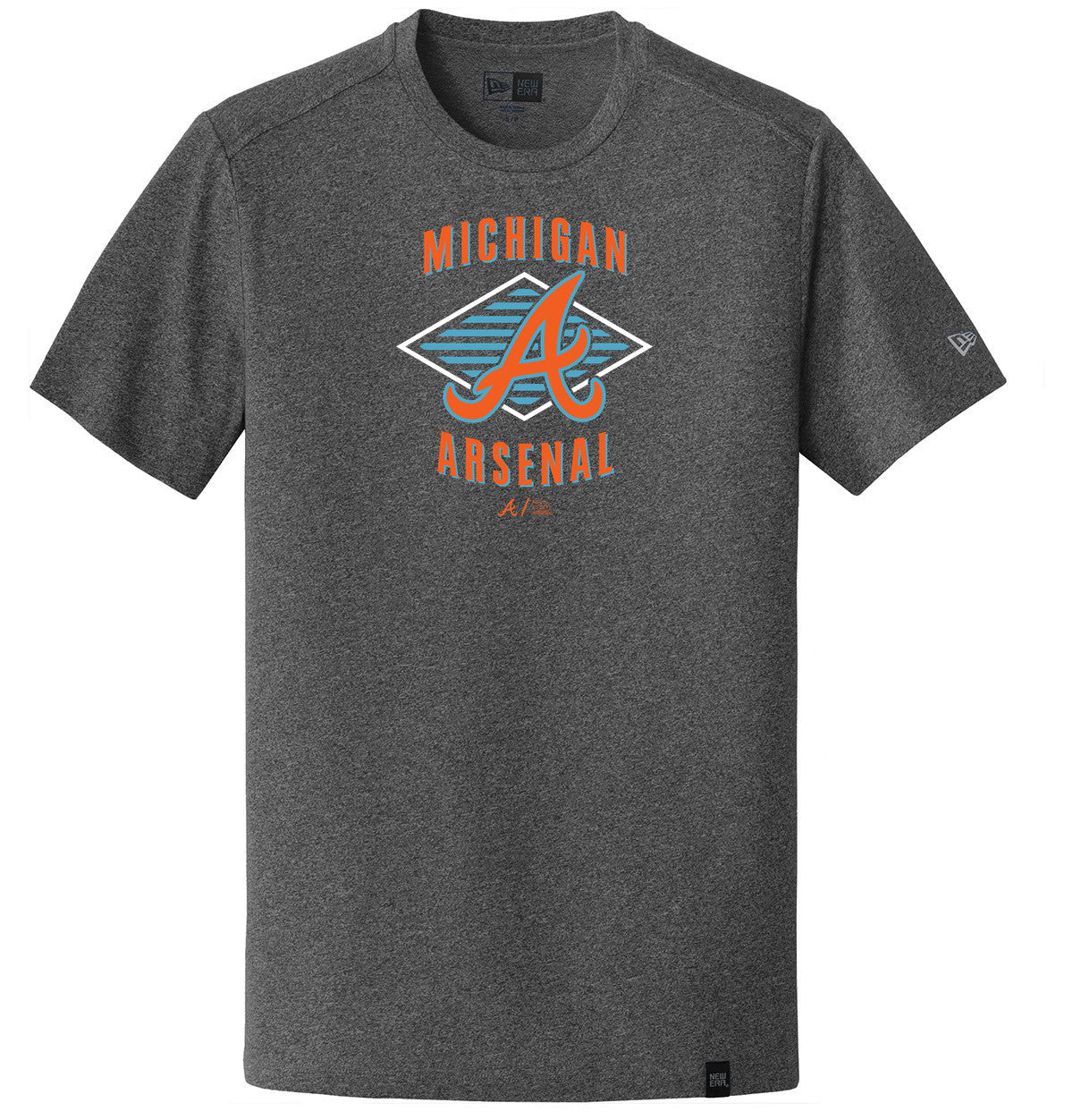 New Era Heritage Blend Crew Tee