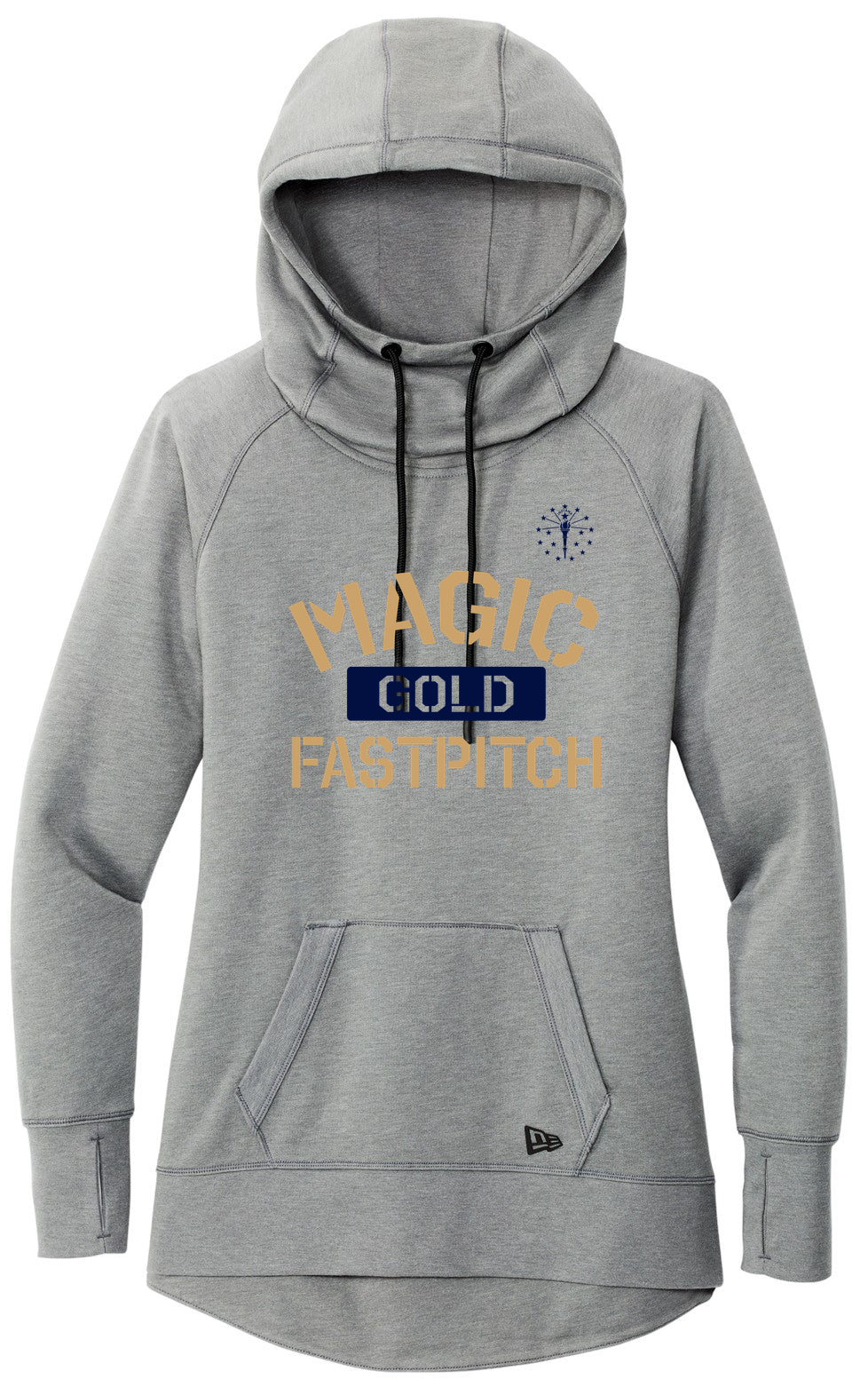 New Era Women's Tri-Blend Fleece Hoodie