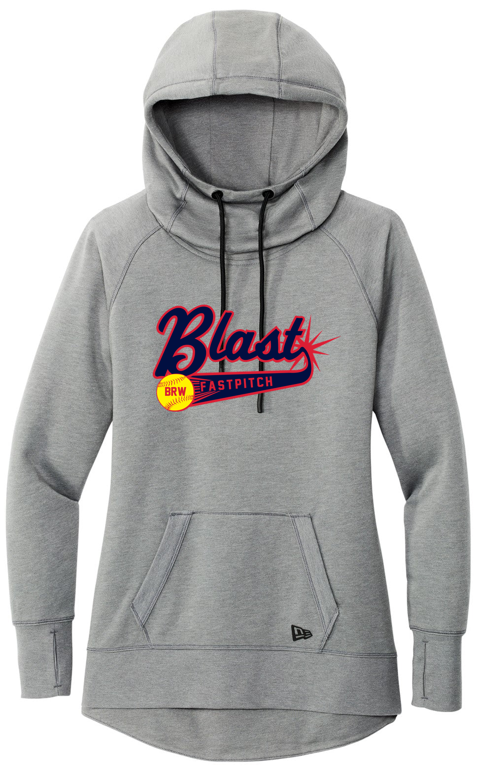 New Era Women's Tri-Blend Fleece Hoodie