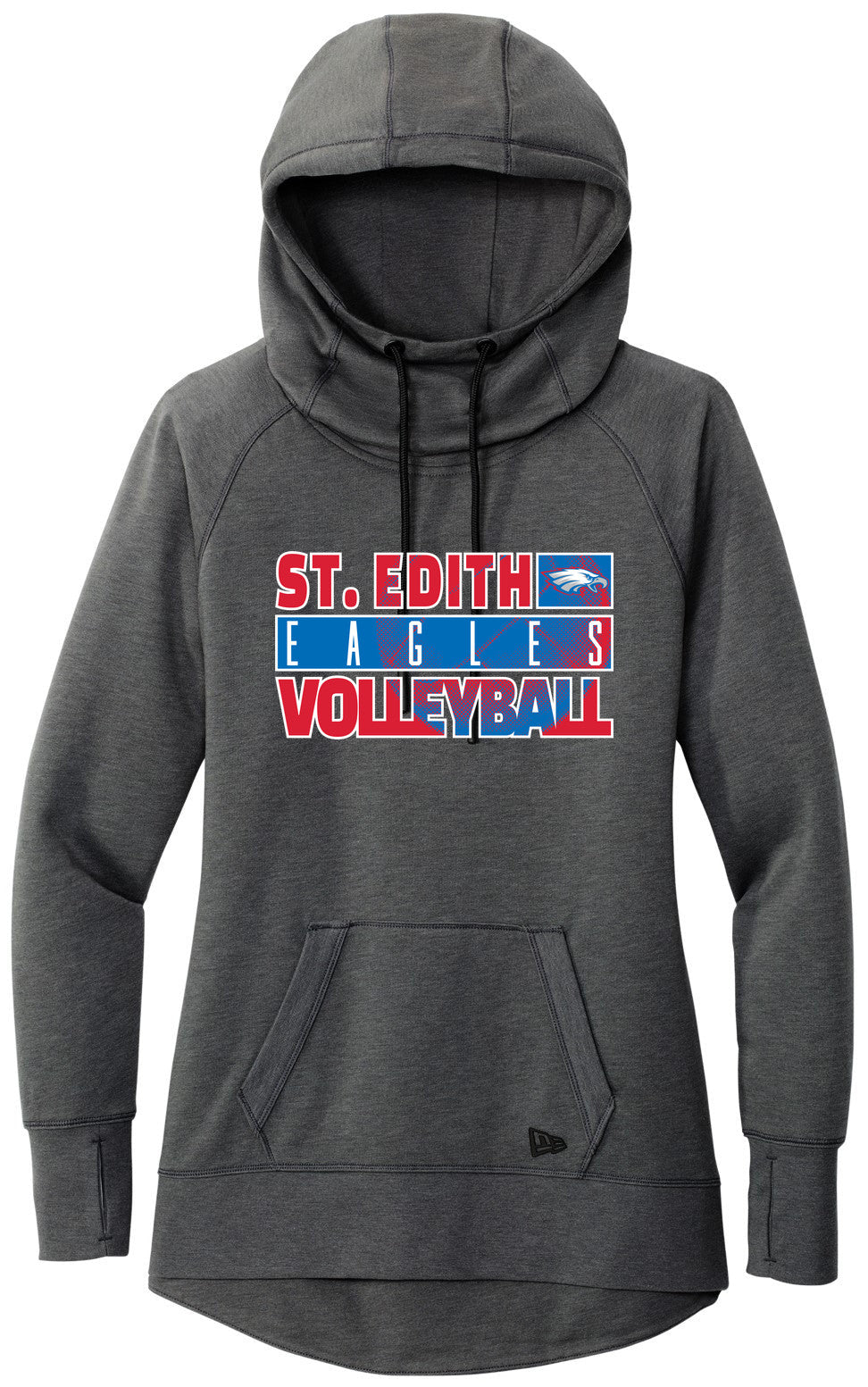 New Era Women's Tri-Blend Fleece Hoodie