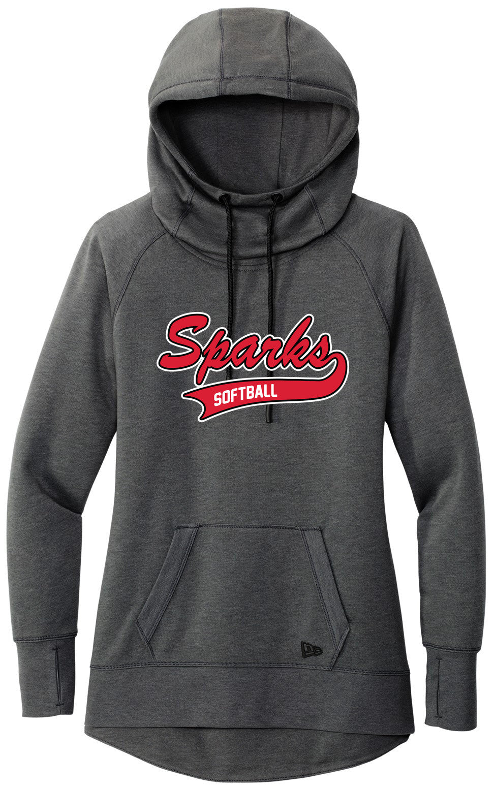 New Era Women's Tri-Blend Fleece Hoodie