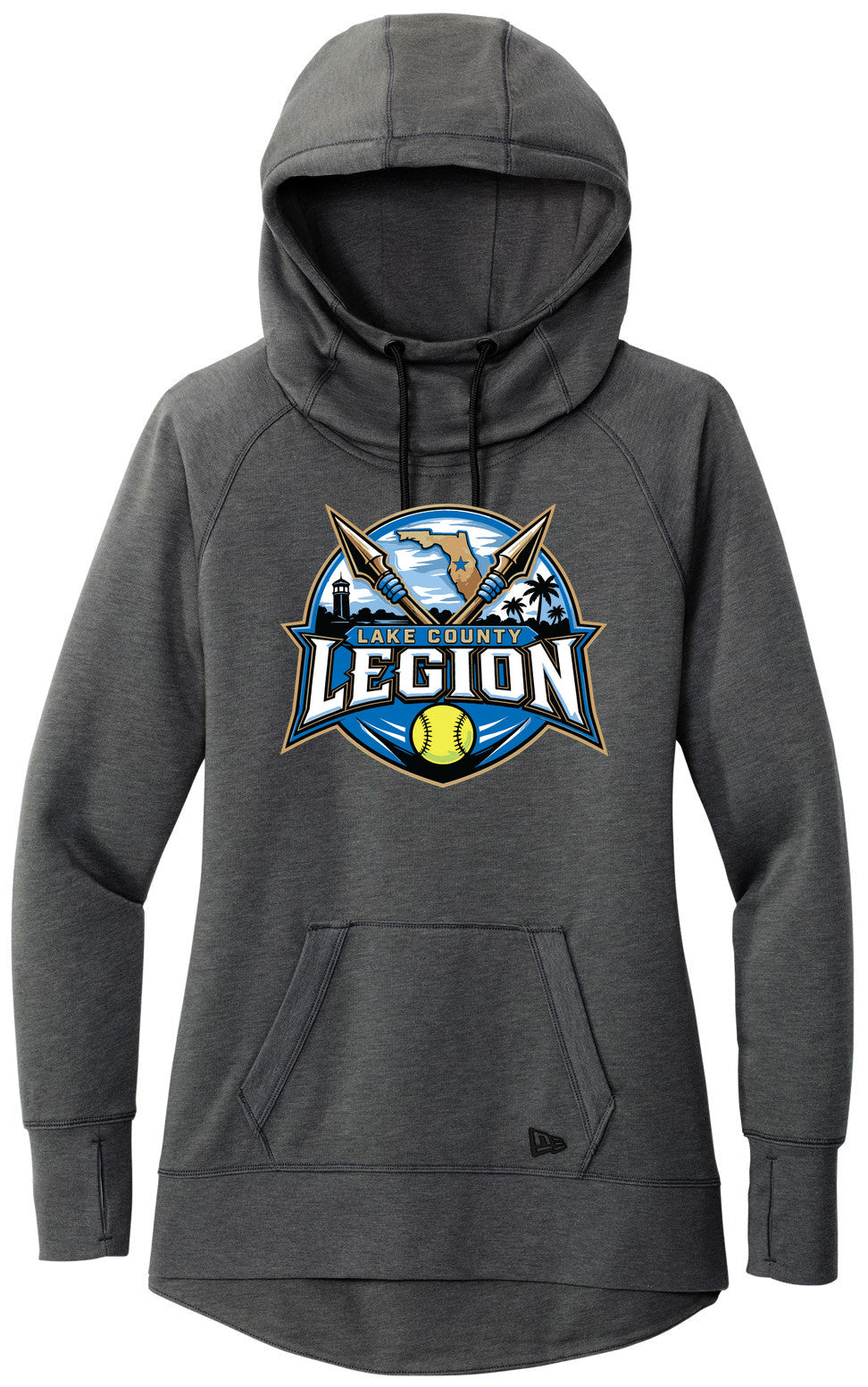 New Era Women's Tri-Blend Fleece Hoodie
