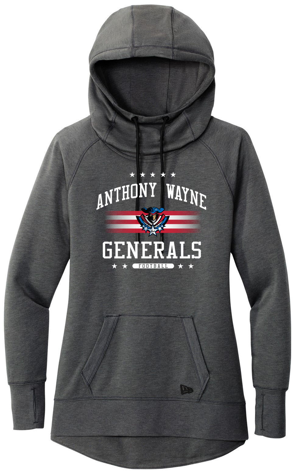 New Era Women's Tri-Blend Fleece Hoodie