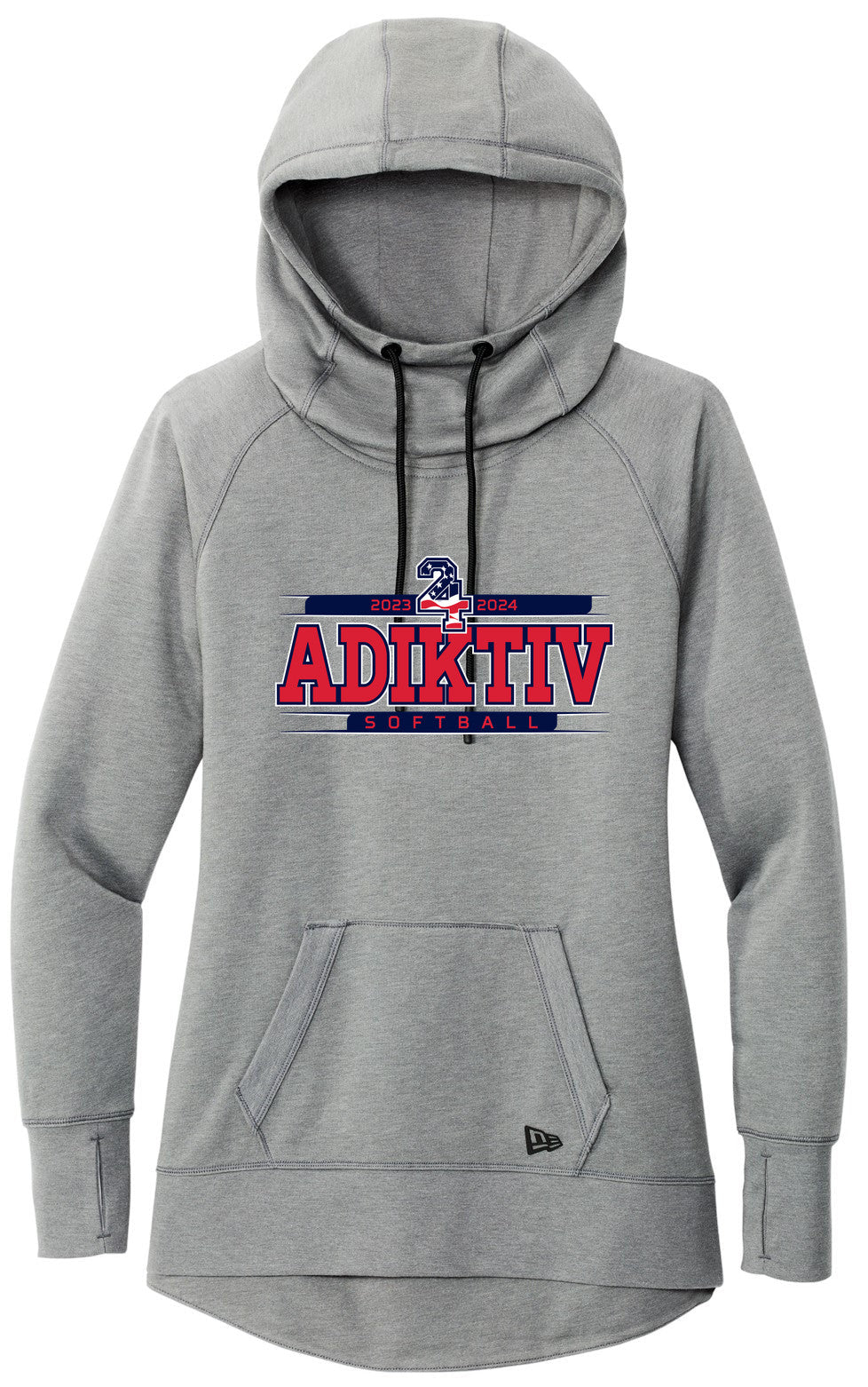 New Era Women's Tri-Blend Fleece Hoodie