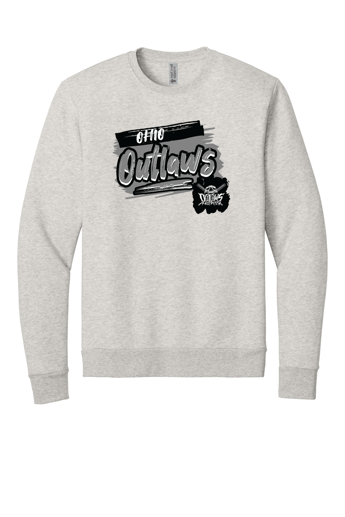 Next Level Adult Malibu Crewneck Sweatshirt