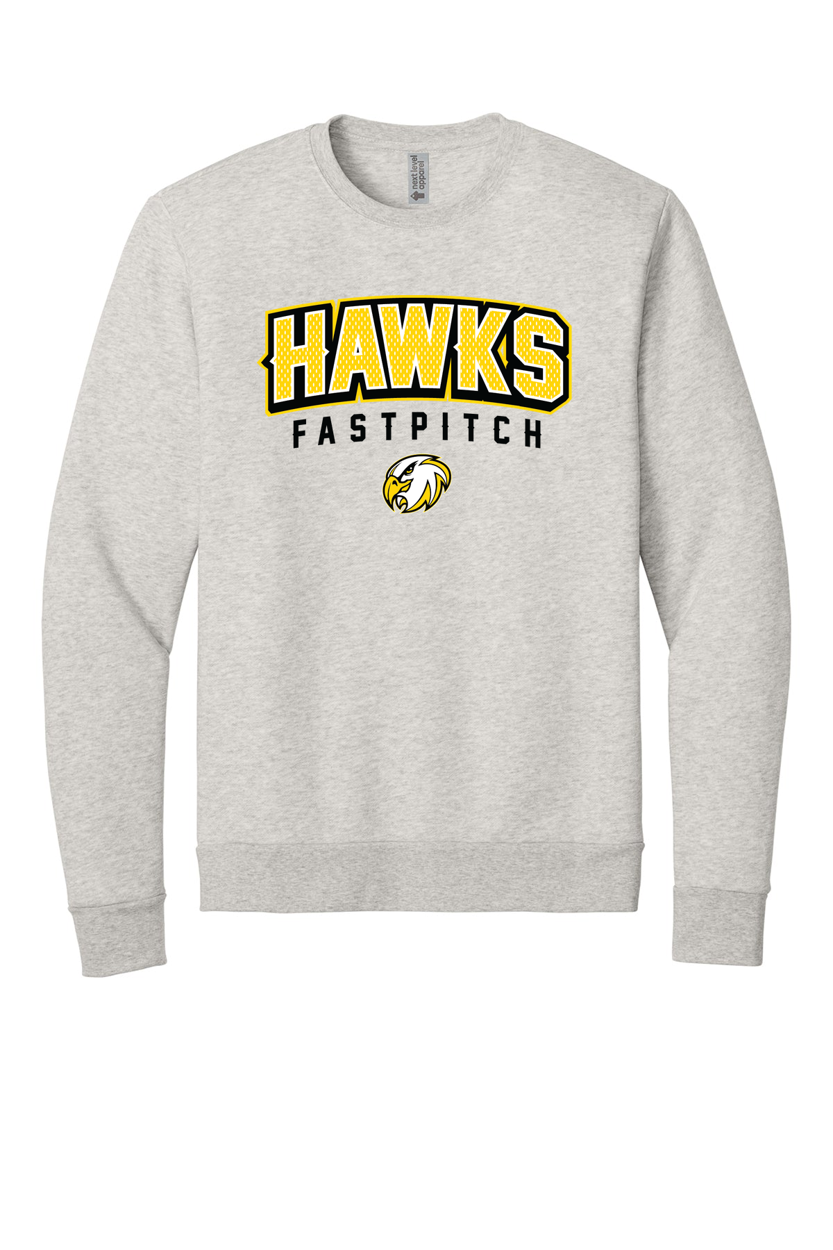 Next Level Adult Malibu Crewneck Sweatshirt