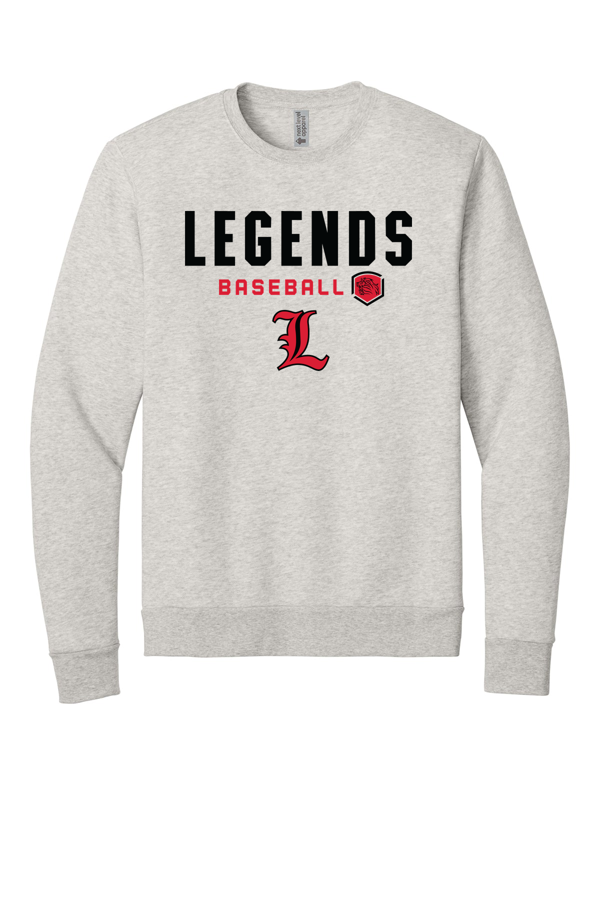 Next Level Adult Malibu Crewneck Sweatshirt