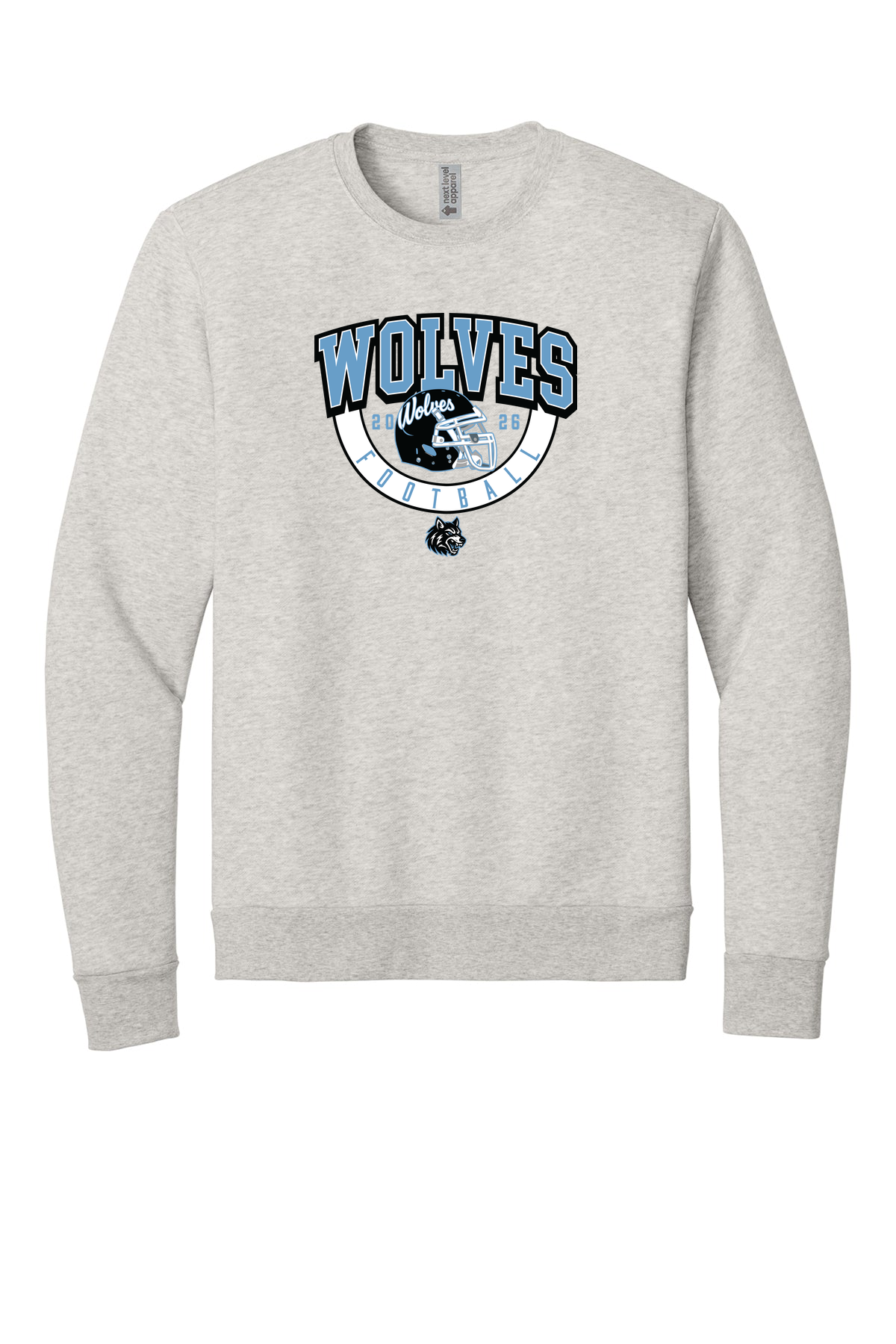 Next Level Adult Malibu Crewneck Sweatshirt