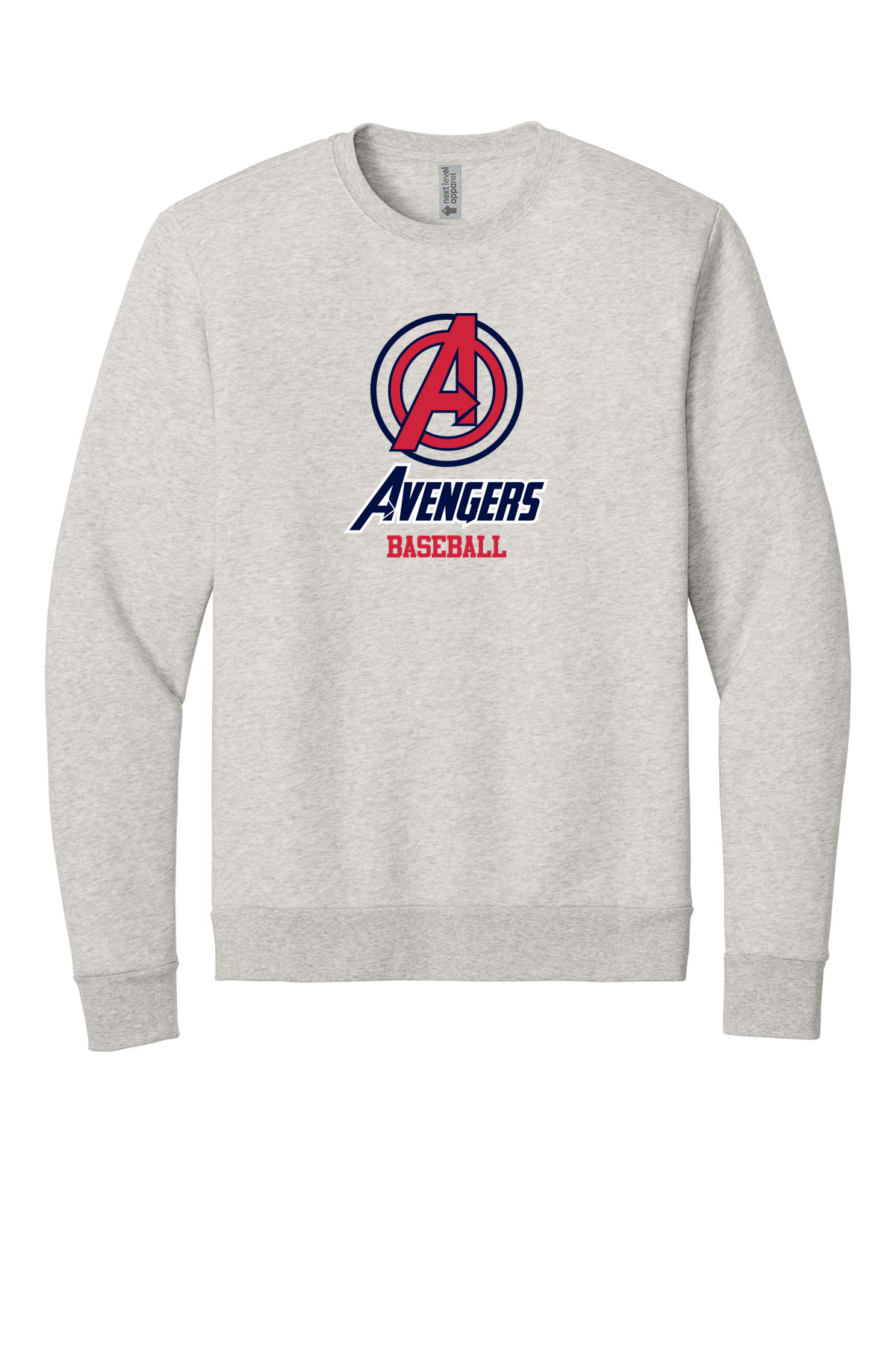 Next Level Adult Malibu Crewneck Sweatshirt